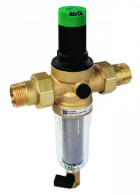 Комбинированный с редуктором фильтр DN15 на ХВС Honeywell FK06-1/2"AA Комбинированный с редуктором фильтр DN15 на ХВС Honeywell FK06-1/2"AA